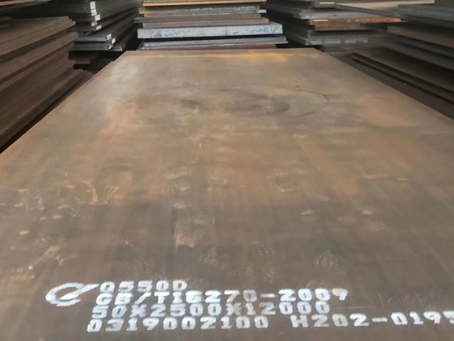 排湖风景区Q550高强钢板